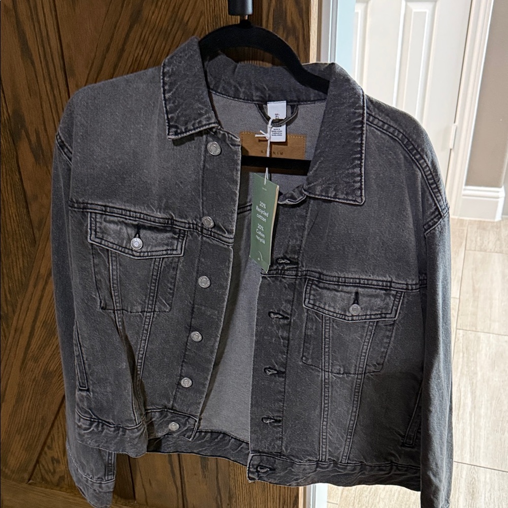 Gray Denim Jacket